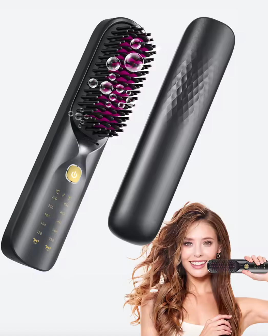 Brosse chauffante Moonlii